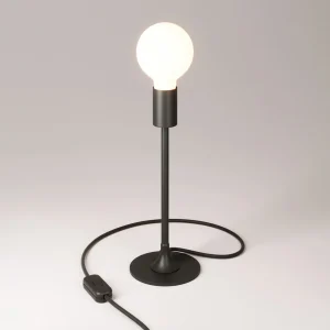 Lampe de table MAG-Y avec base métallique ronde